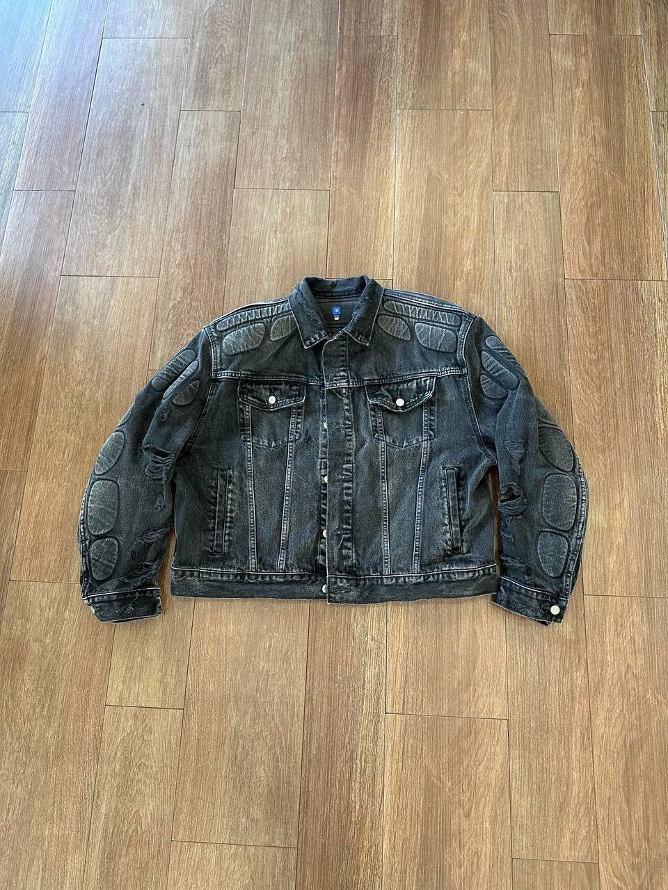 Yeezy Yeezy season 5 workwear denim jacket ink | Grailed