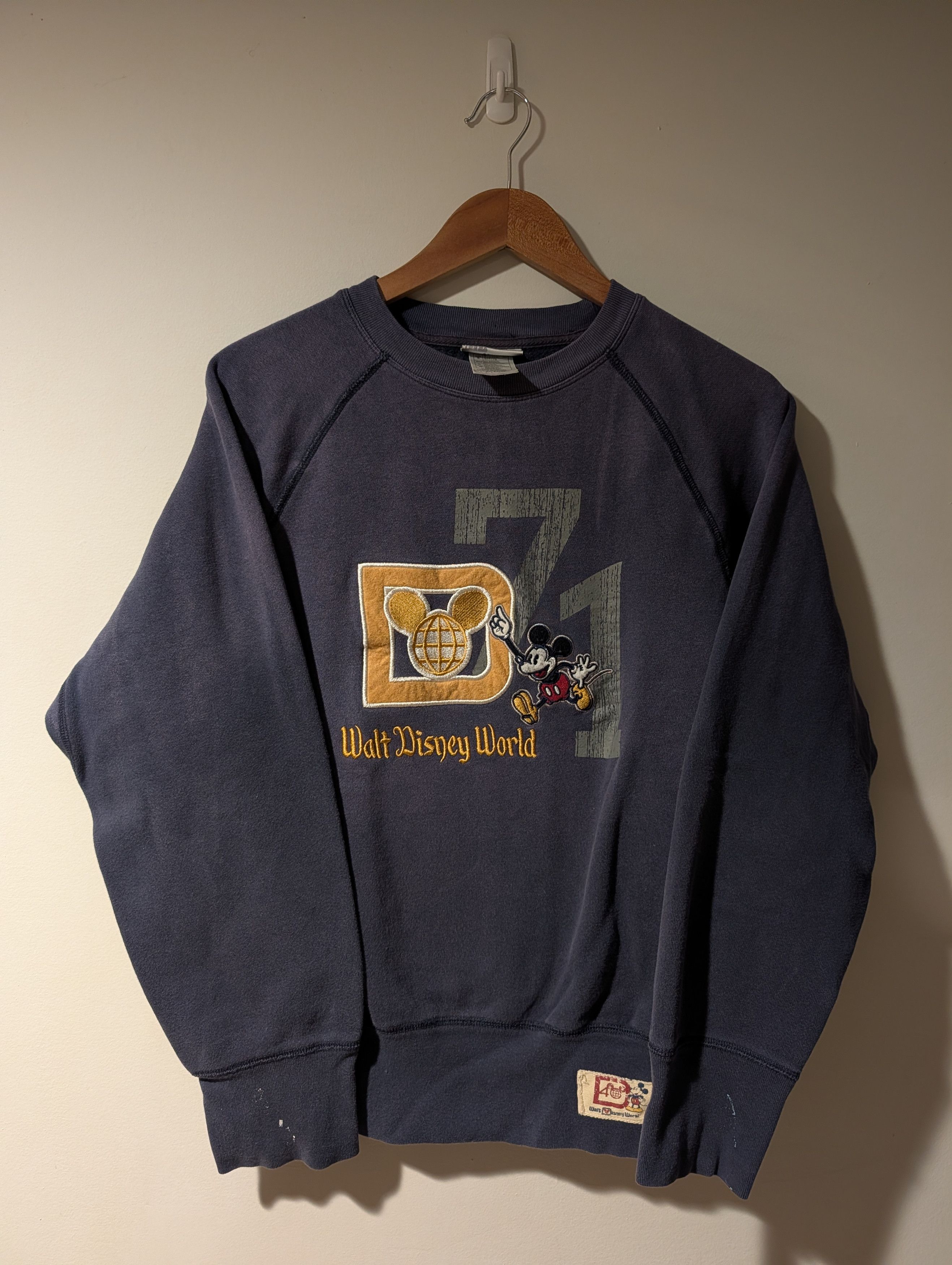 Disney Vintage Y2K Mickey Mouse Walt Disney World Sweatshirt Size US S / EU 44-46 / 1 - 1 Thumbnail