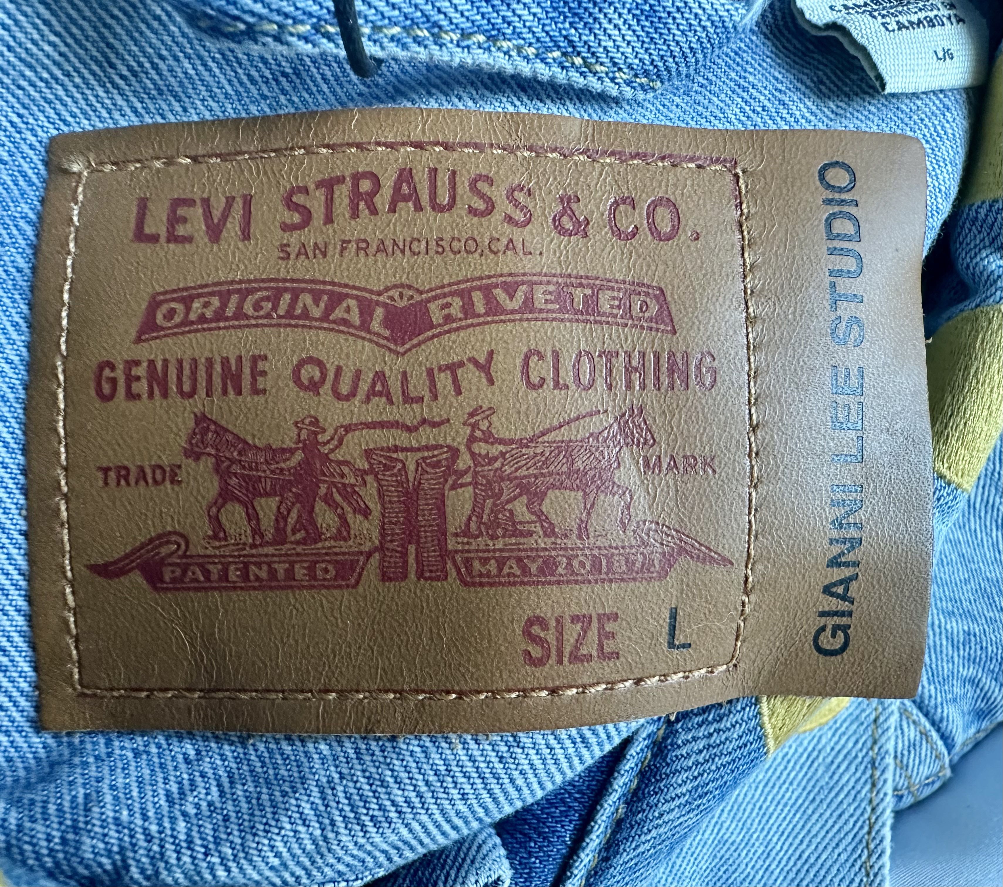 Levi's Levi's x Gianni Lee Trucker Jacket Size L / US 10 / IT 46 - 6 Thumbnail