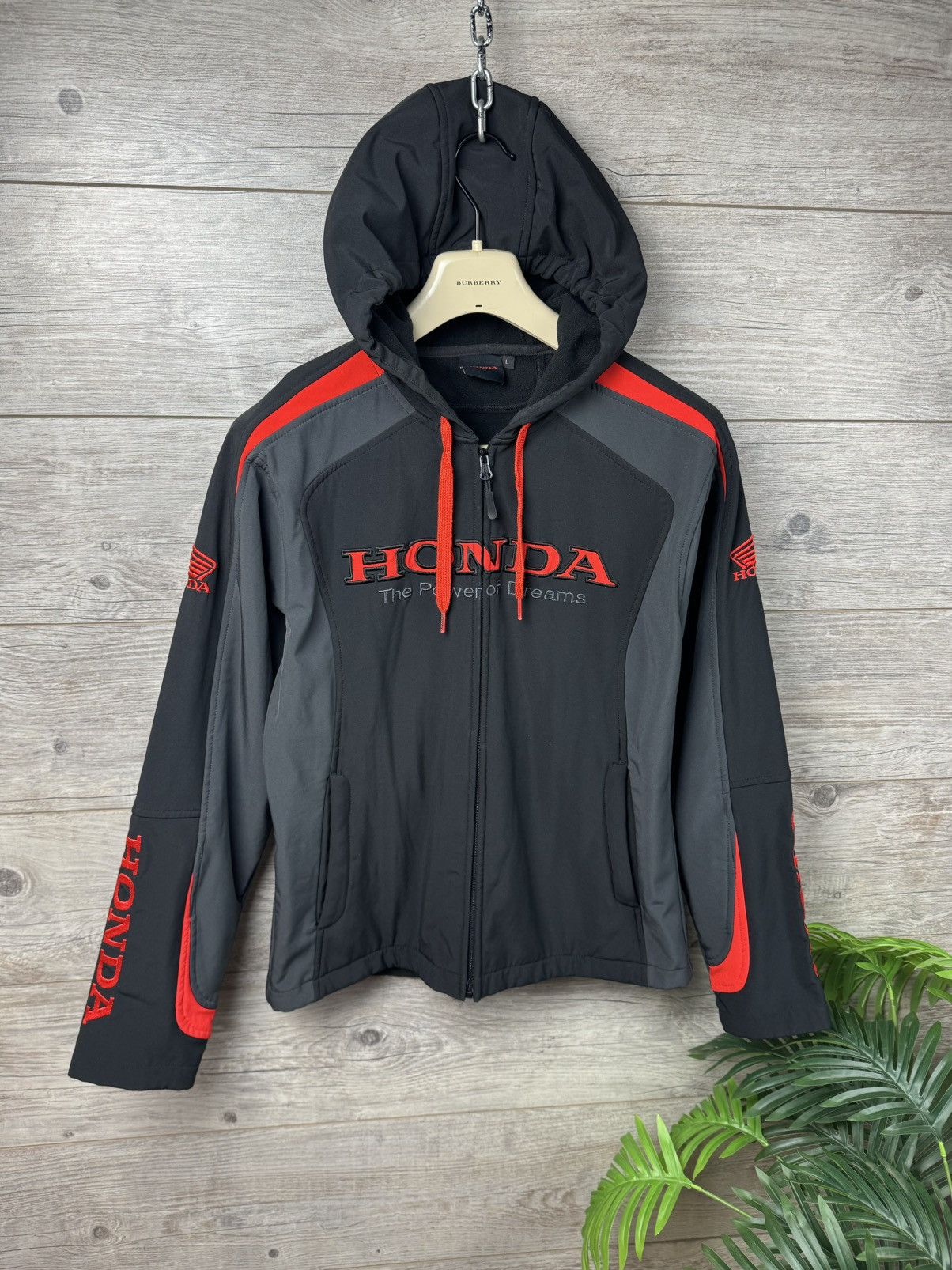 Honda Honda Jacket Softhell Womans Nascar Racing Team Size L Size L / US 10 / IT 46 - 11 Thumbnail