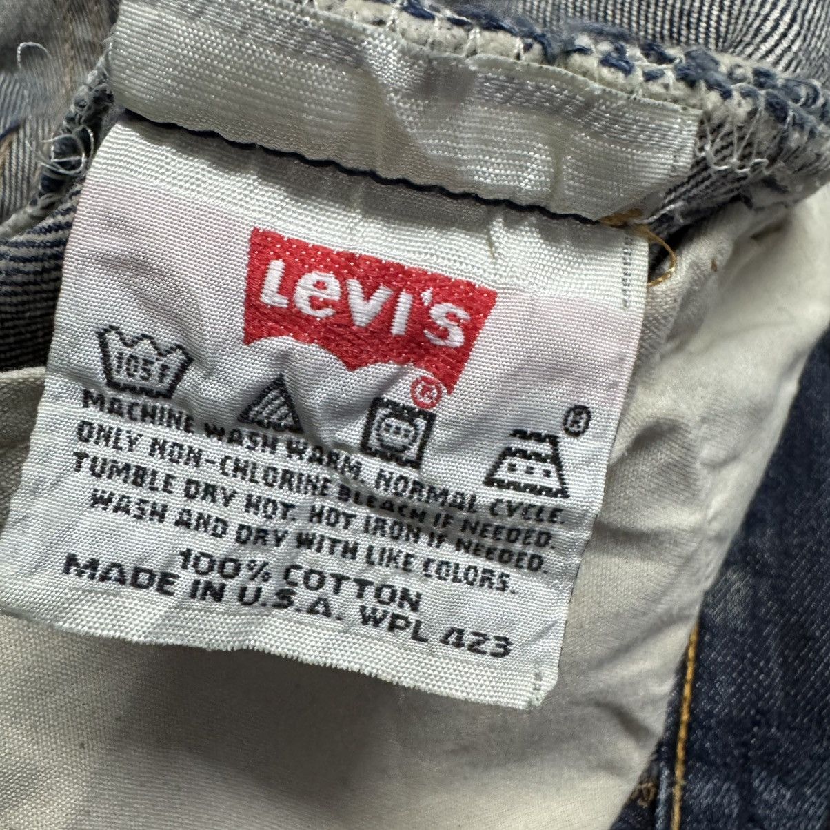 Levi's Vintage Levis 501 Thrashed Jeans Size US 28 / EU 44 - 19 Thumbnail