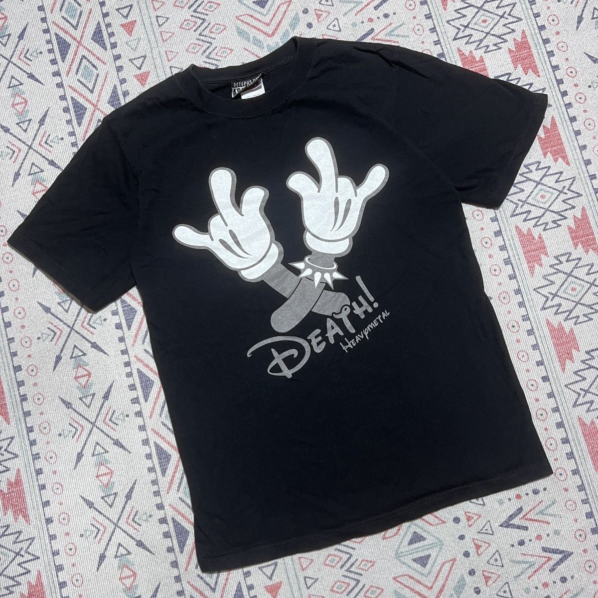 Anvil Vintage Anvil Death Heavy Metal Mickey Mouse Parody Size US S / EU 44-46 / 1 - 1 Thumbnail