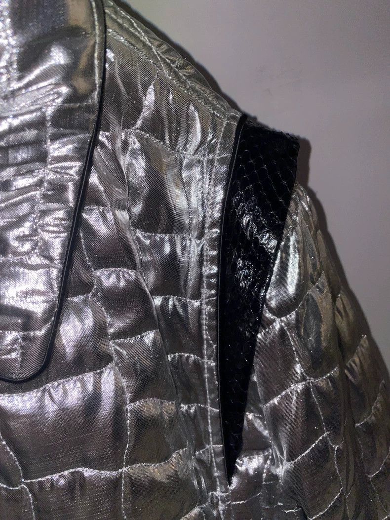 Celine Celine 19ss show style patchwork leather jacket 2501-Nextar Size US L / EU 52-54 / 3 - 3 Thumbnail