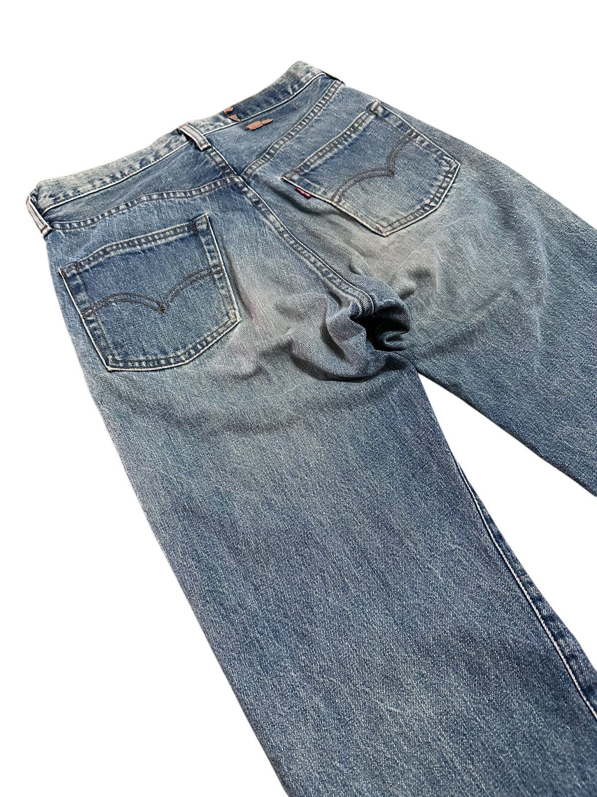 If Six Was Nine × Levi's Vintage Clothing × Vintage Vintage Levi’s Selvedge Distressed Denim Pant Size US 31 - 4 Thumbnail