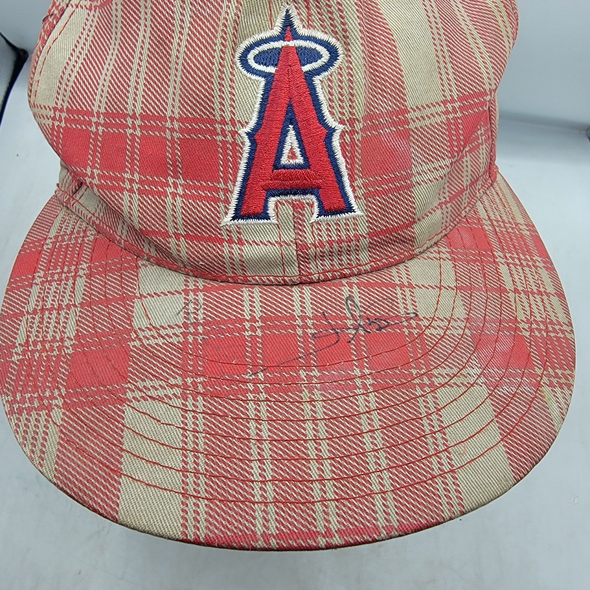 Other Los Angeles Angels 50th Anniversary Plaid Baseball Hat Cap C Size ONE SIZE - 10 Thumbnail