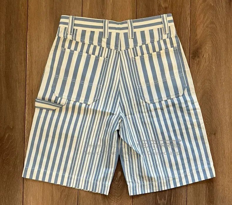 Vintage Maison Kitsuné Men's Striped Cargo Shorts. Size US 42 / EU 58 - 2 Thumbnail