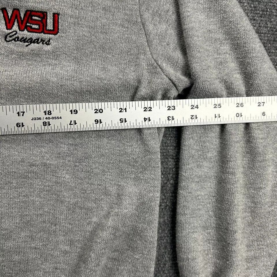 Vintage WSU Cougars Sweater Womens Large V-Neck Knit Velva Sheen Size L / US 10 / IT 46 - 6 Thumbnail