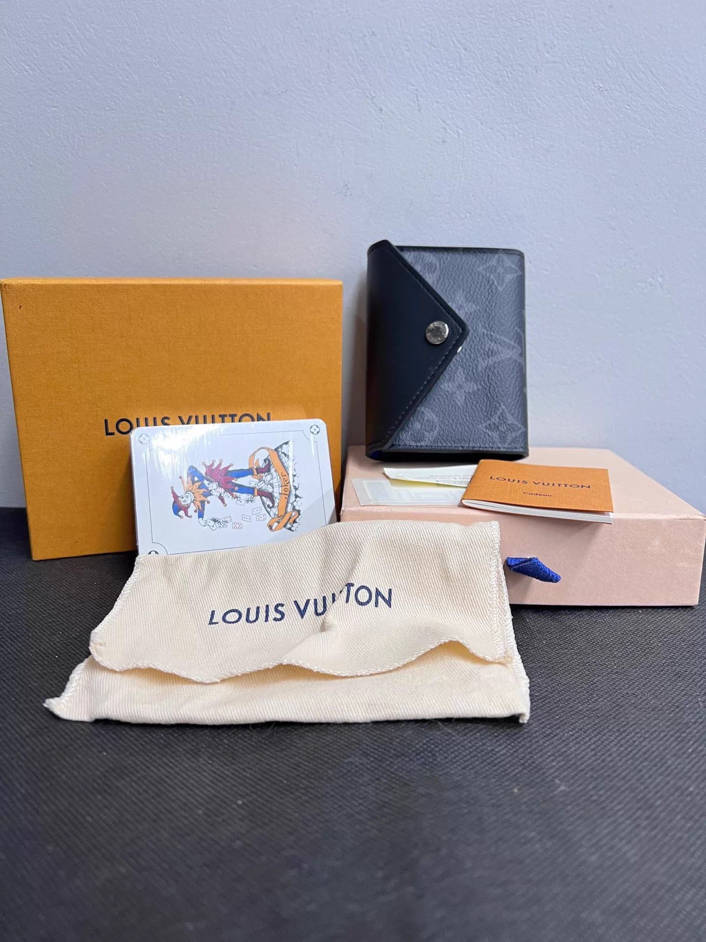 Louis Vuitton LV Black Monogram Card Holder New Sealed Size ONE SIZE - 1 Thumbnail
