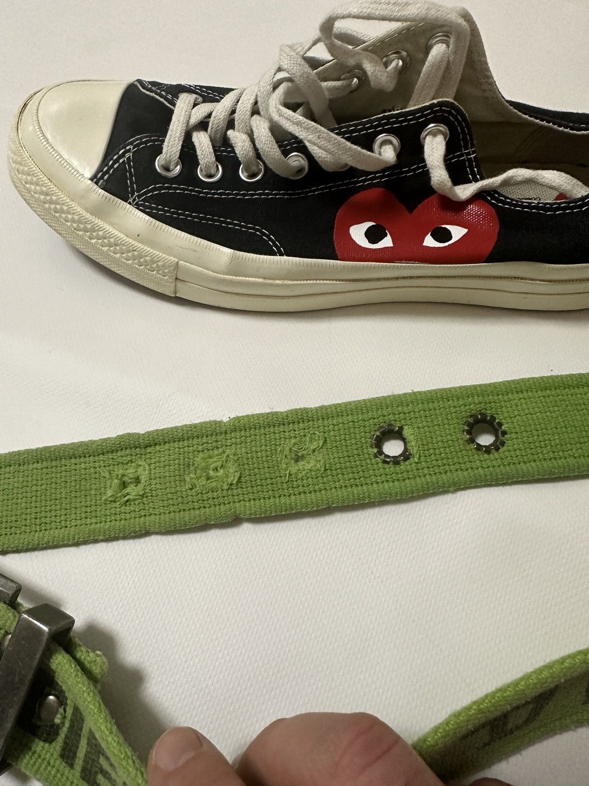 Diesel × Vintage Diesel monogram vintage cotton belt Size ONE SIZE - 5 Thumbnail