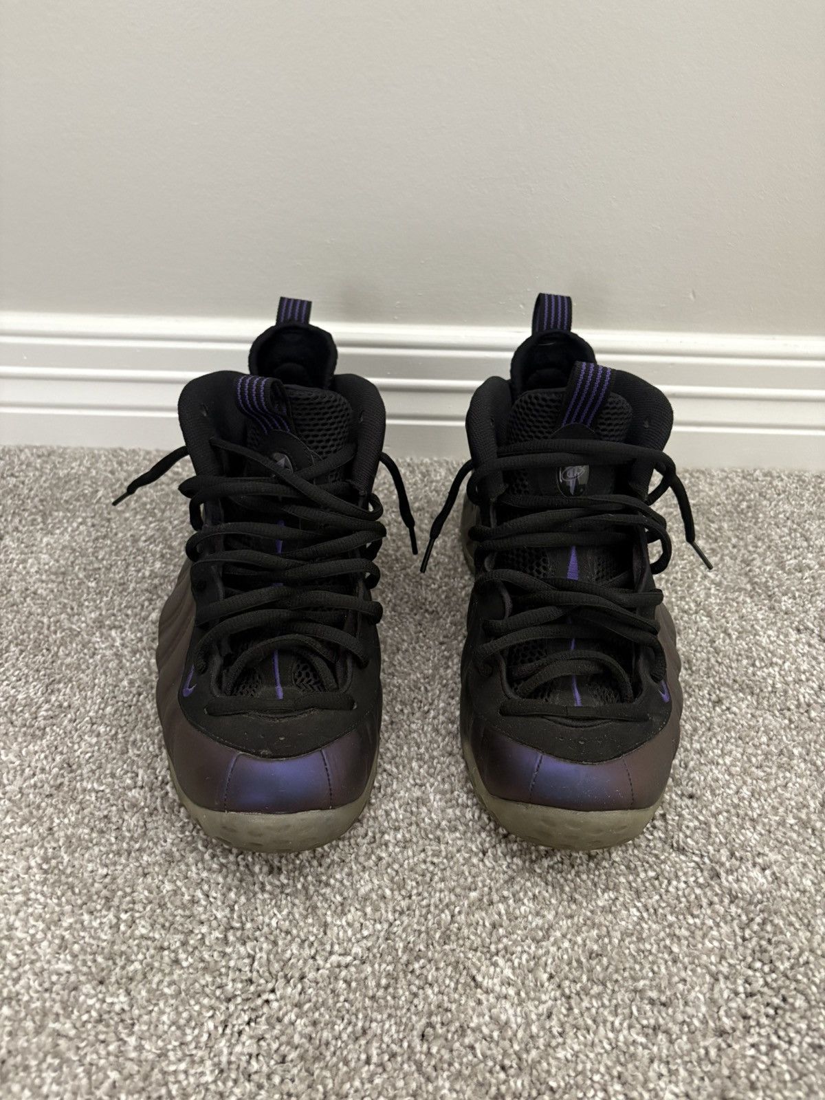 Nike Eggplant Nike Foamposite Size US 10.5 / EU 43-44 - 2 Thumbnail