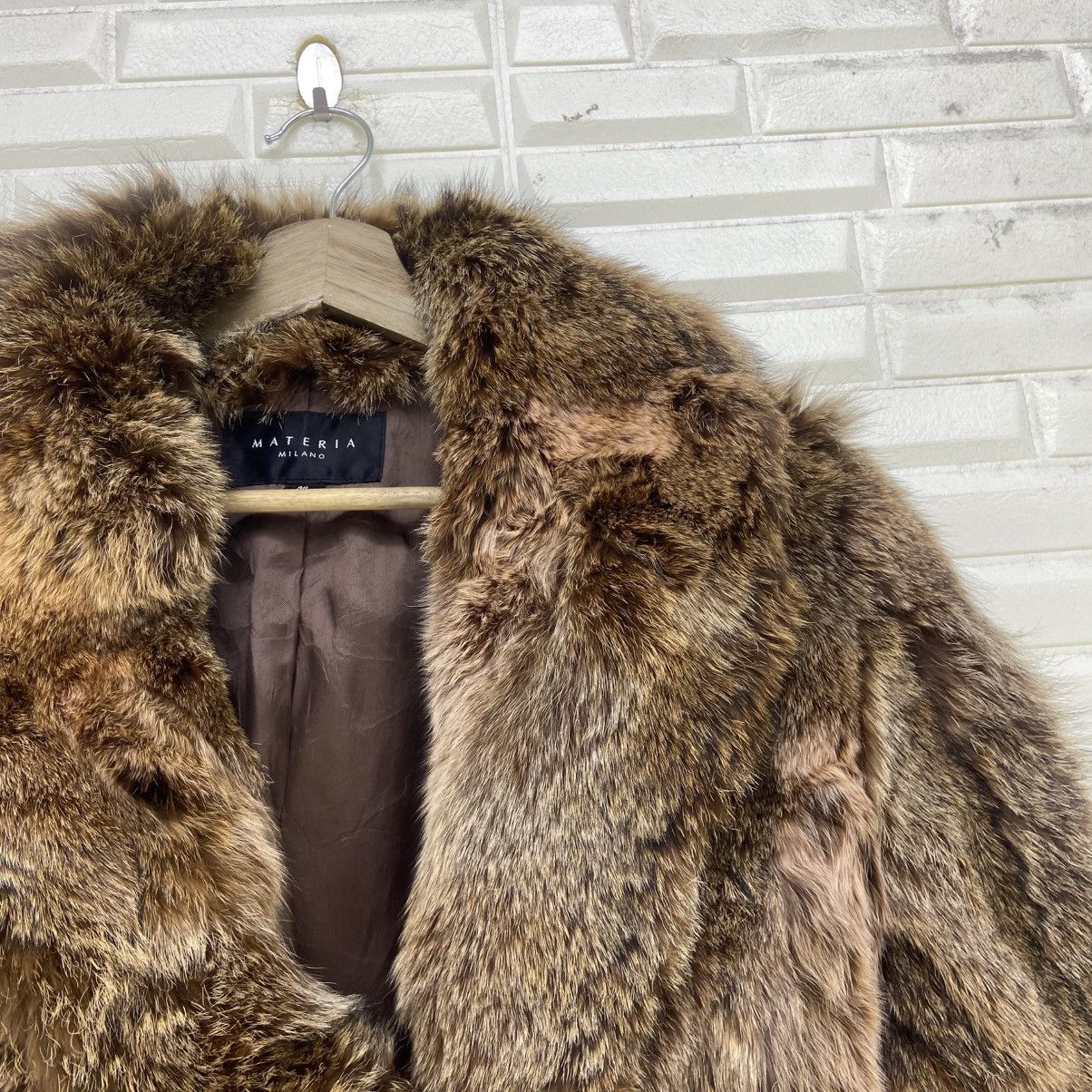 Japanese Brand Italian Materia Milano Mink Fur Coat Size XS / US 0-2 / IT 36-38 - 9 Thumbnail