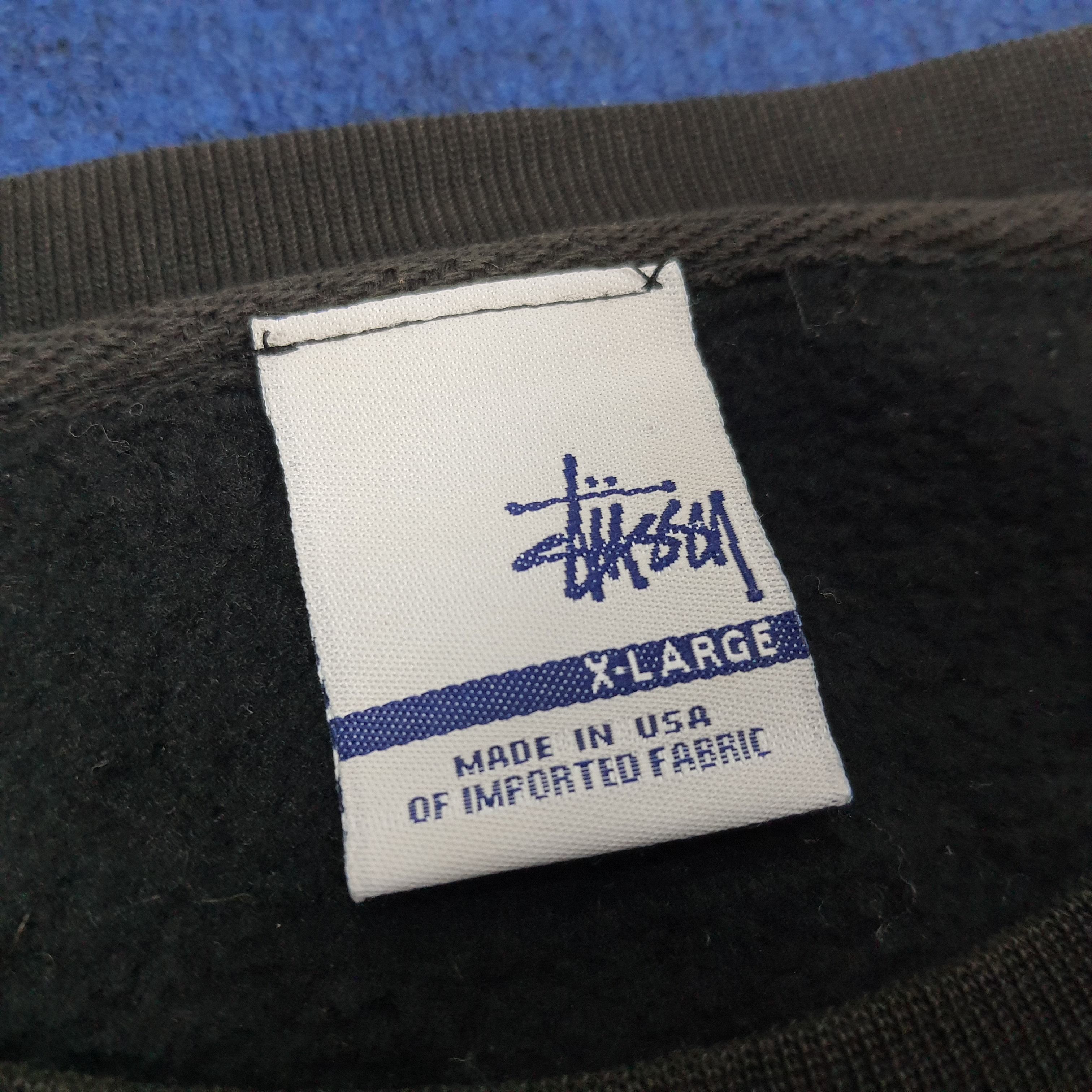 Stussy × Vintage Vintage Stussy Streetwear Baggy Style Hoodies Size US XL / EU 56 / 4 - 6 Thumbnail
