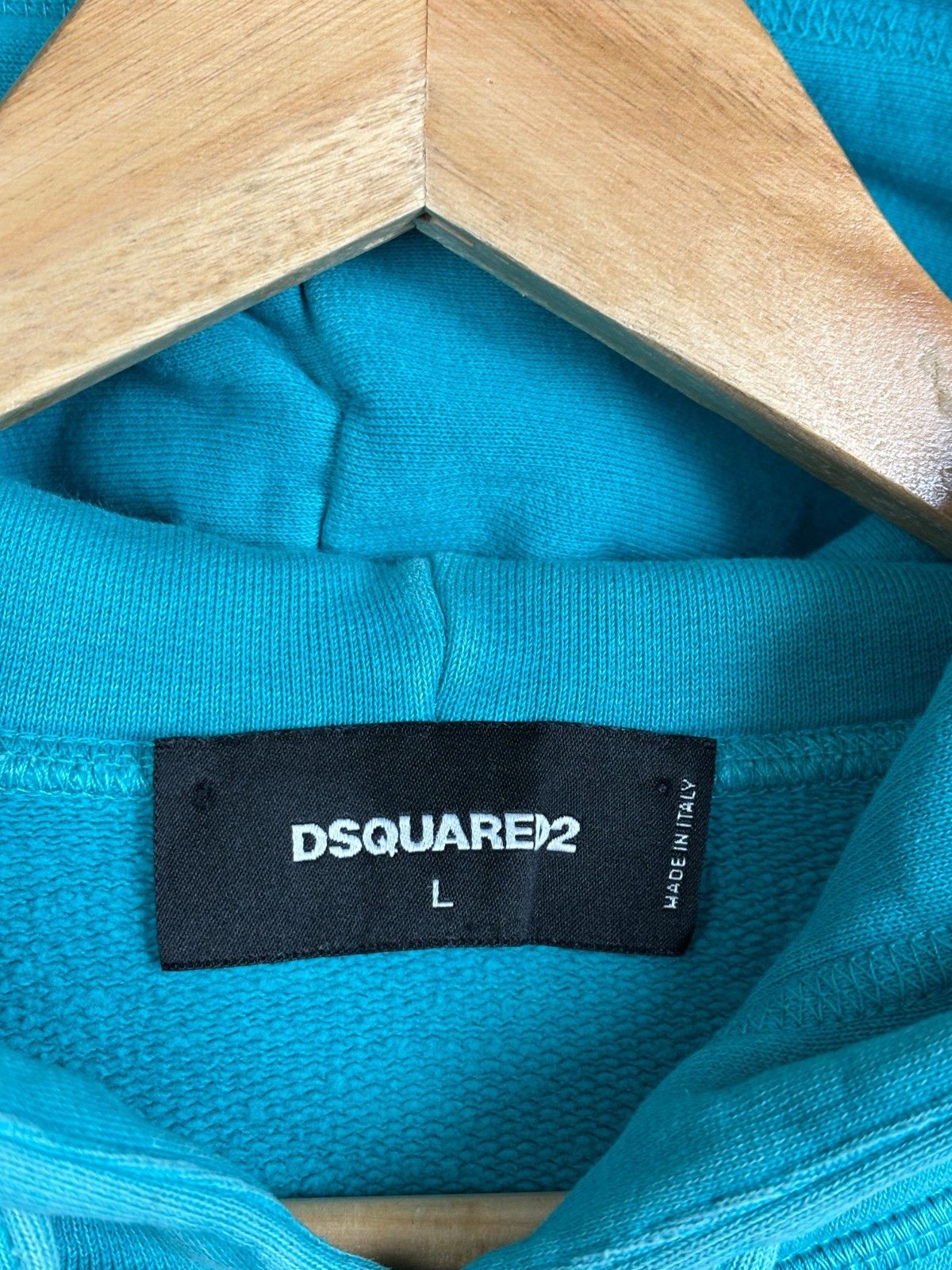 Dsquared2 Dsquared2 Boy Scout Printed Hoodie Washed Turquoise Size US L / EU 52-54 / 3 - 8 Thumbnail