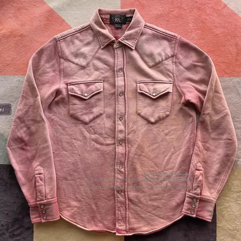 RRL Ralph Lauren RRL Ralph Lauren Washed powder shirt Size US S / EU 44-46 / 1 - 1 Thumbnail