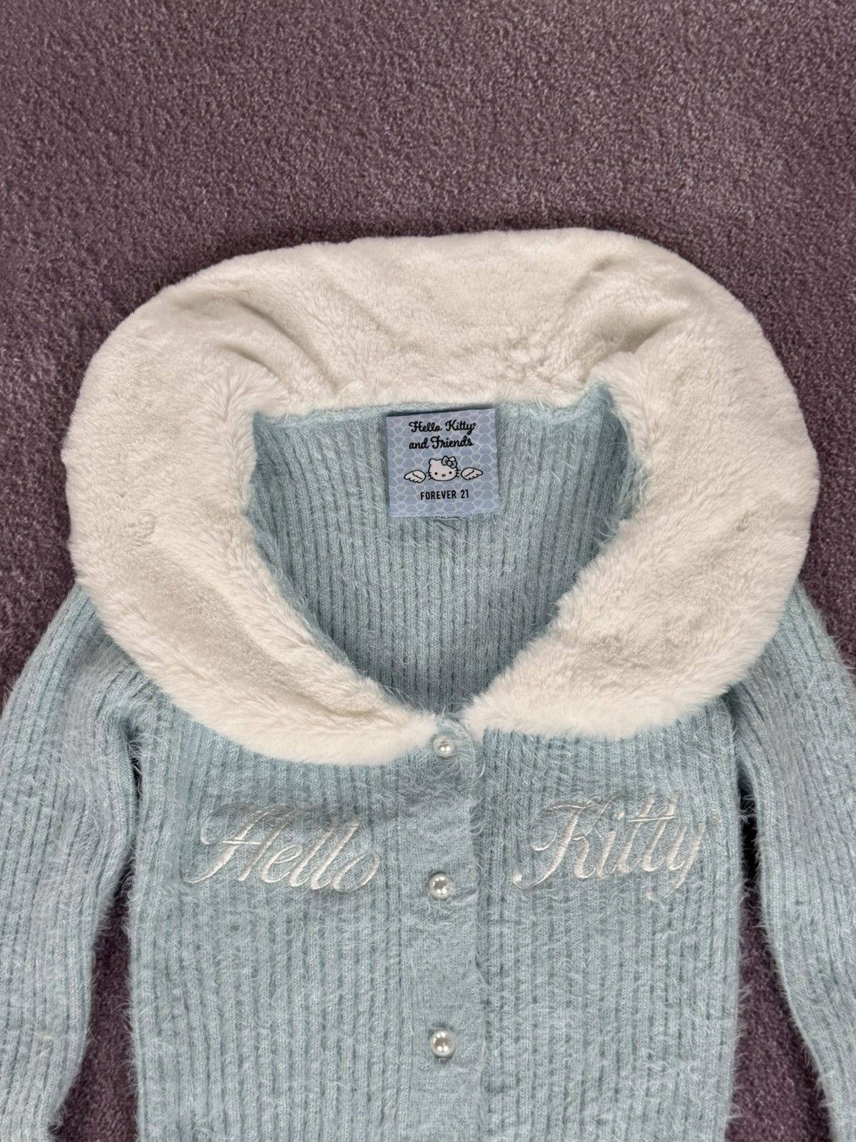 Hysteric Glamour Y2K Hello Kitty Cute Fabulous Faux Fur Sexy Sweater Size M / US 6-8 / IT 42-44 - 2 Thumbnail