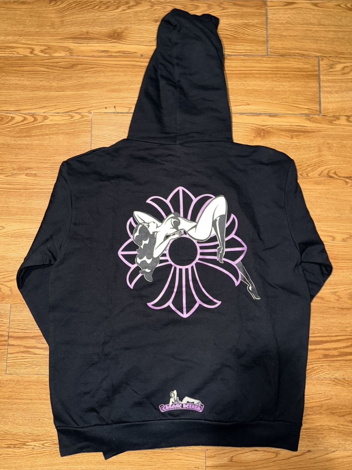 Chrome Hearts × Deadly Doll Chrome Hearts Deadly Doll Hoodie Black Size S Size US S / EU 44-46 / 1 - 7 Thumbnail
