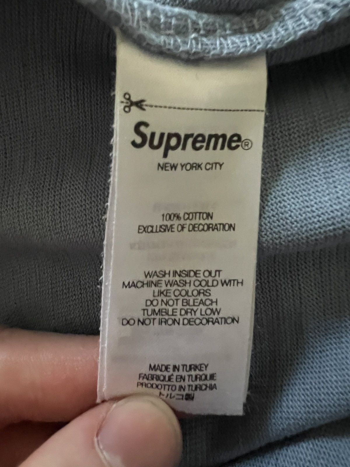 Supreme Supreme Mental S/S Top Blue Size 2XL/XXL Size US XXL / EU 58 / 5 - 5 Thumbnail