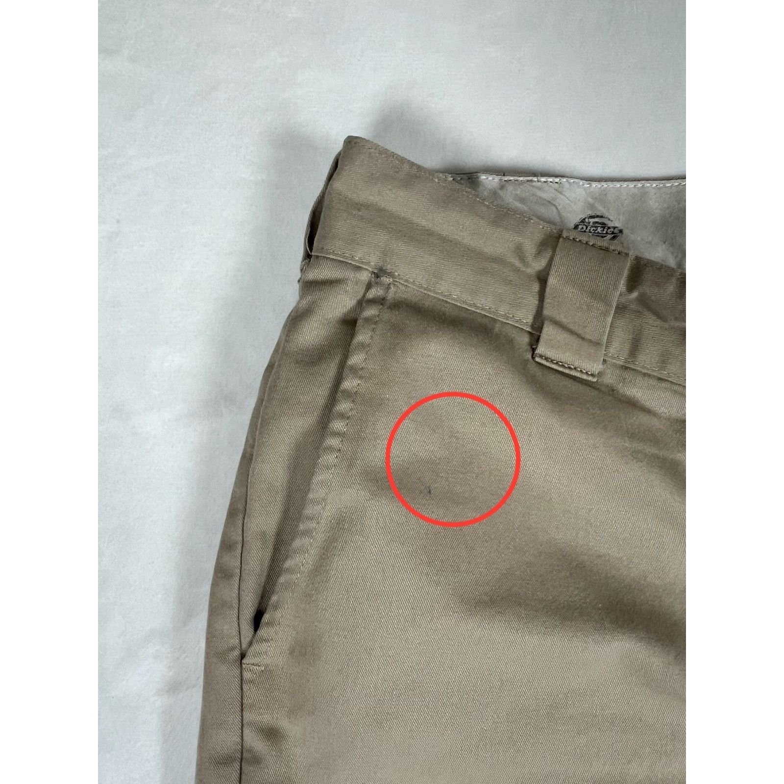 Dickies Dickies Cargo Pants Mens 34x30 Khaki Beige Regular Cotton Bl Size US 34 / EU 50 - 3 Thumbnail
