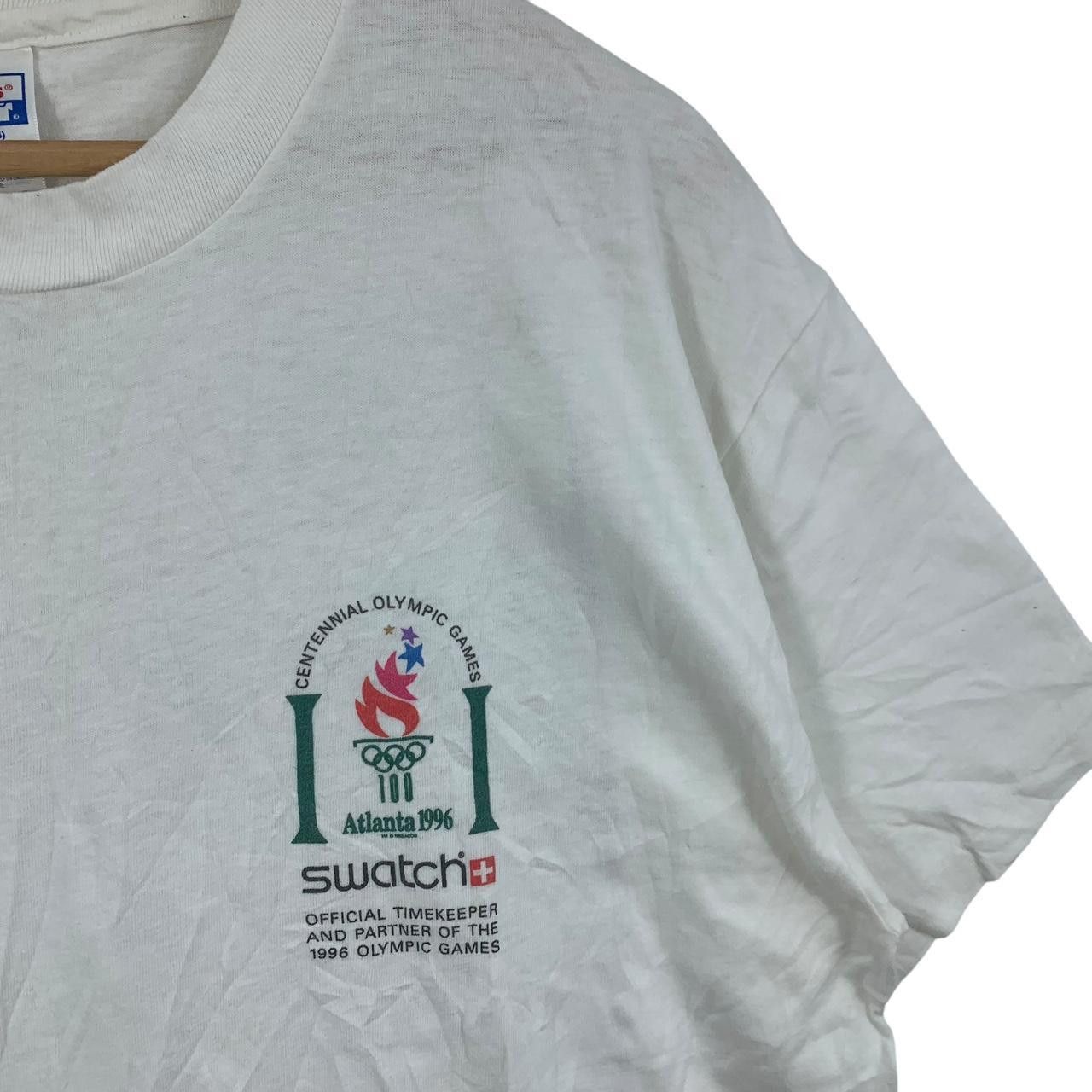 Swatch Vintage 1996 SWATCH ATLANTA OLYMPIC Timekeeper Ads Size US L / EU 52-54 / 3 - 6 Thumbnail