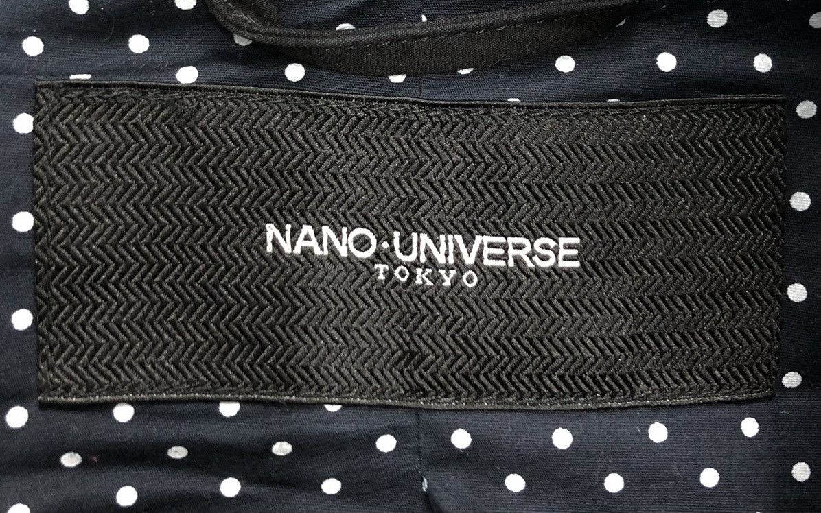 NANO universe × Vintage Nano Universe Tokyo Black Cotton Hooded Coat – Size S Size US S / EU 44-46 / 1 - 12 Thumbnail