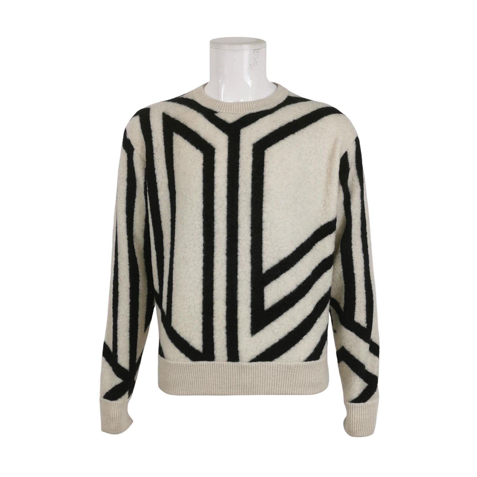 MCM MCM Geometric Wool Blend Sweater US L Size US L / EU 52-54 / 3 - 1 Thumbnail