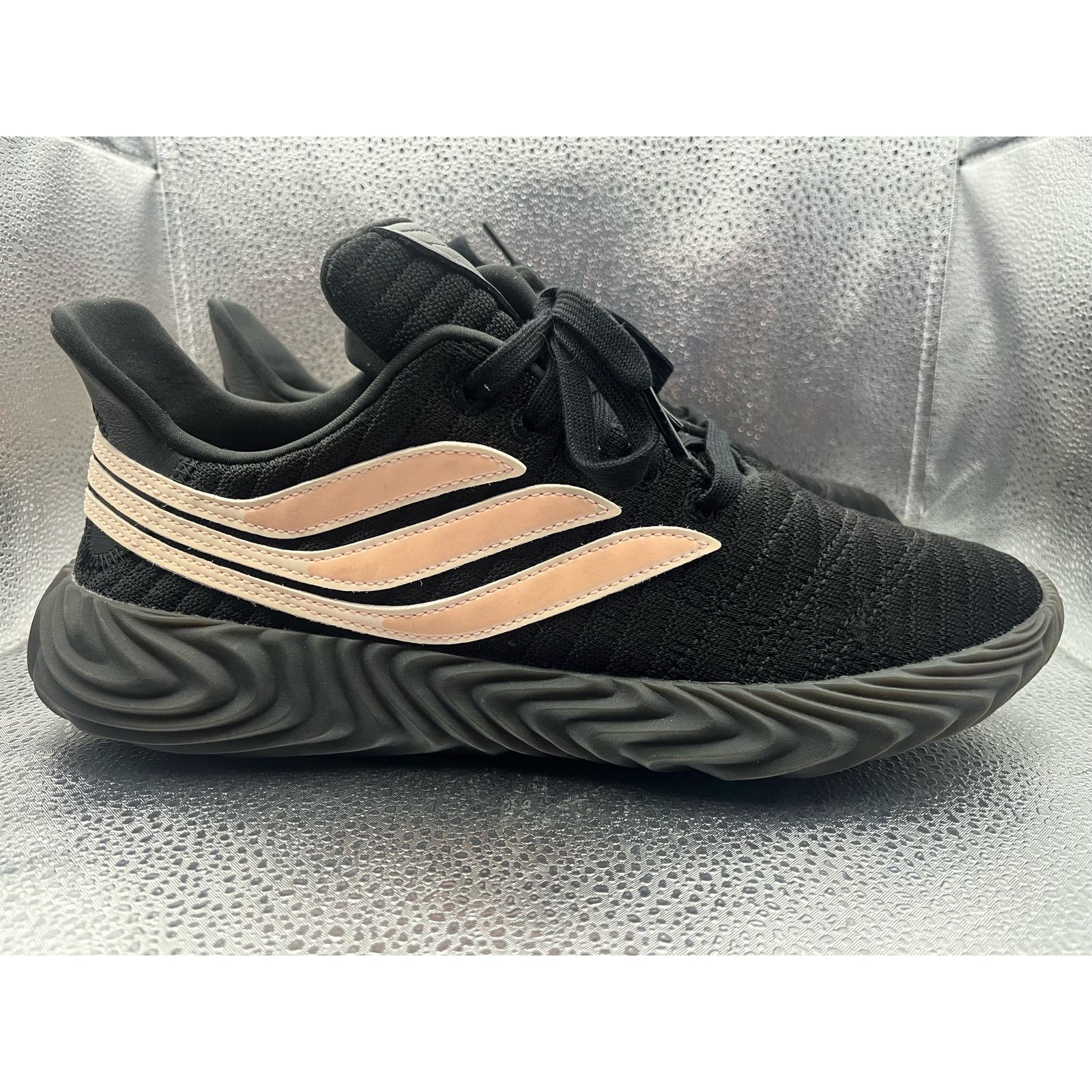 Adidas Adidas Sobakov Core Black and Chalk Coral Mens Shoes Size 10 Size US 10 / EU 43 - 1 Thumbnail
