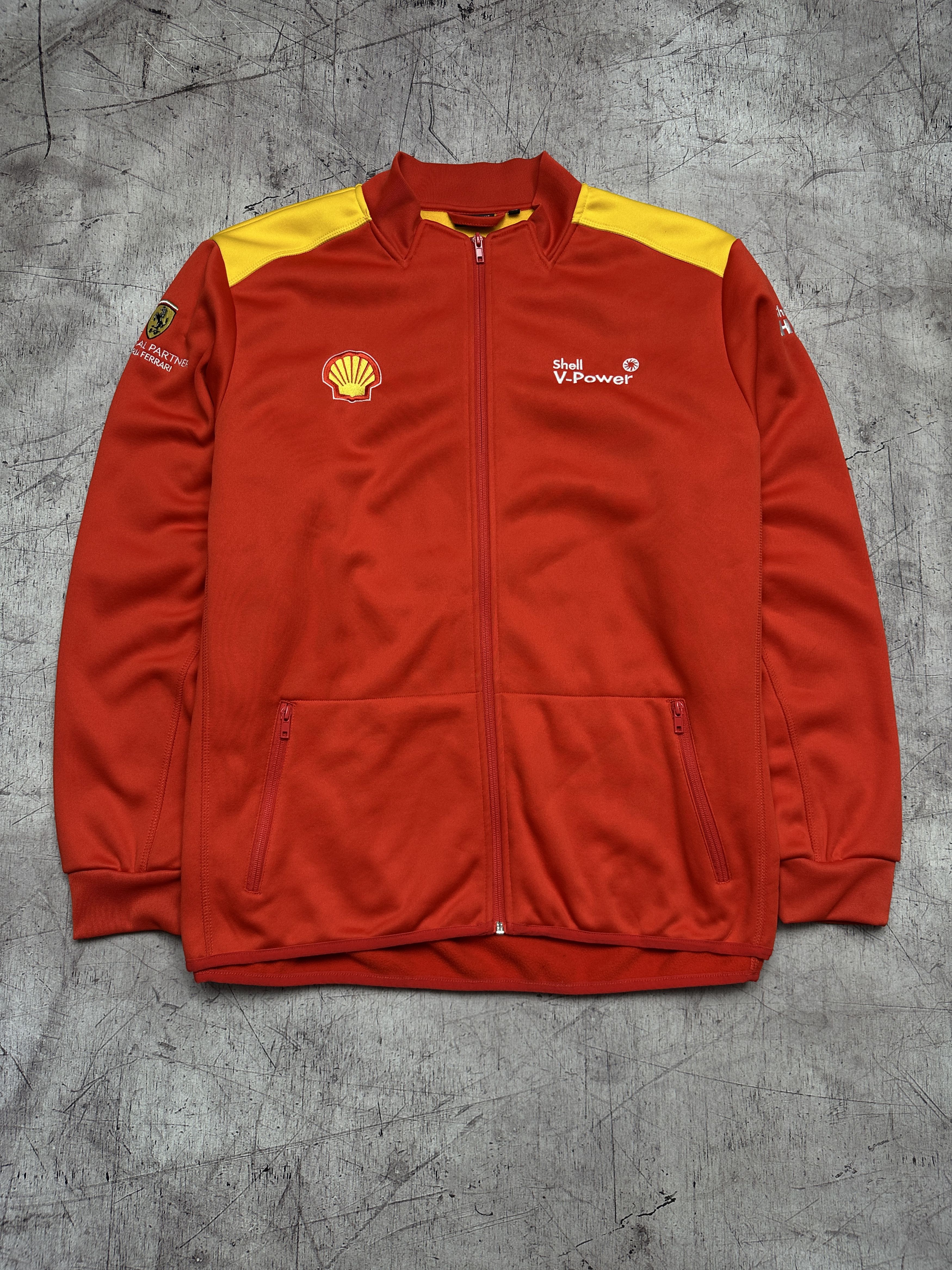 Ferrari Shell Ferrari Team Vintage Mens Track Top Jacket Size US XXL / EU 58 / 5 - 1 Thumbnail