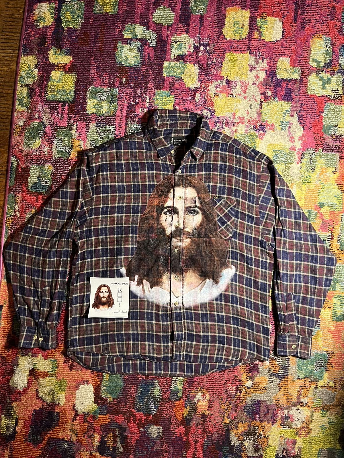 Marcel Zago Marcel Zago Steakle Flannel Multi XXL Size US XXL / EU 58 / 5 - 1 Thumbnail