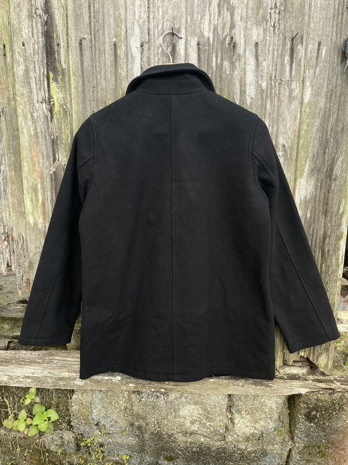 Designer East Boy Classic Wool Peacoat — Black (Fits M-L) Size US M / EU 48-50 / 2 - 7 Thumbnail