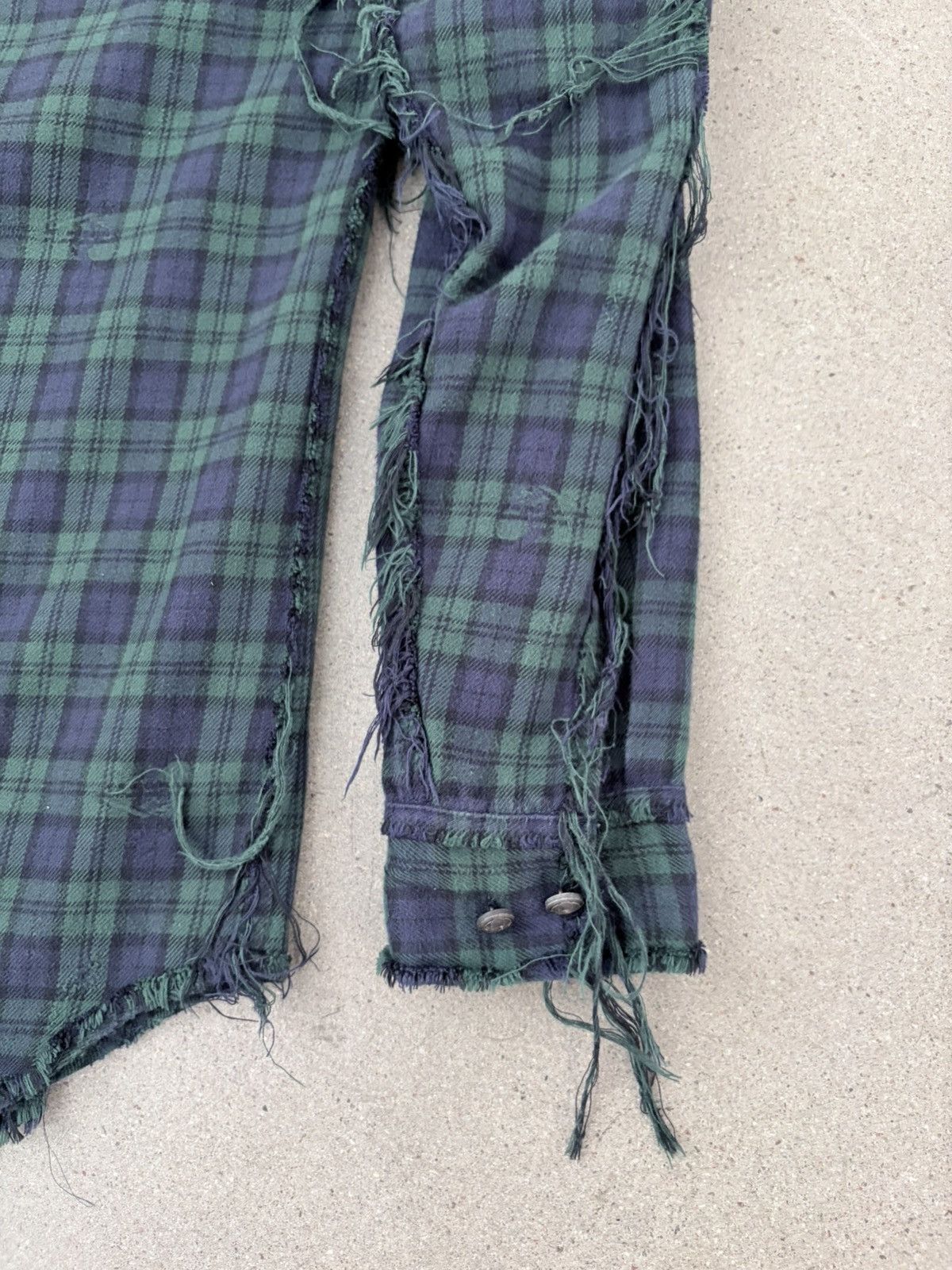 Mastermind World reversible distressed flannel Size US L / EU 52-54 / 3 - 13 Thumbnail