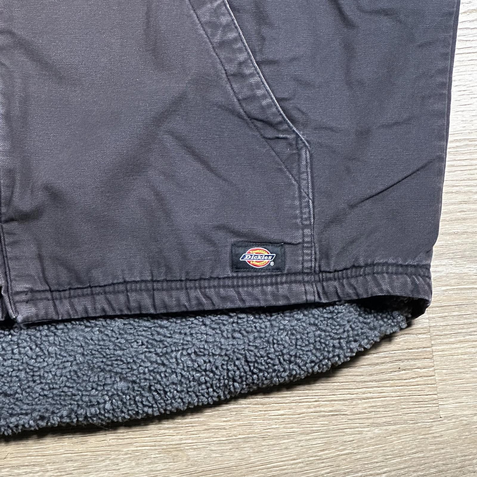 Dickies Dickies Mens Vest XXL Black Sherpa Lined Workwear Size US L / EU 52-54 / 3 - 4 Thumbnail