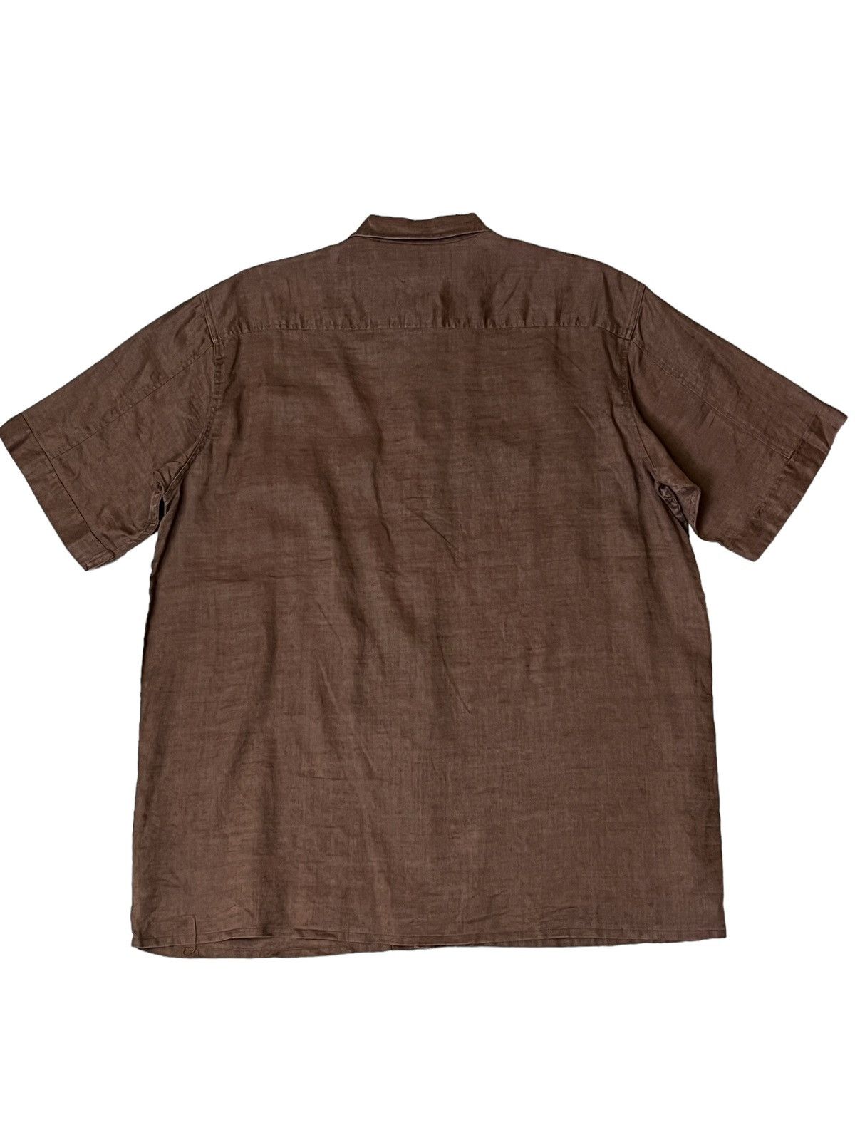 Yohji Yamamoto ARCHIVAL YOHJI YAMAMOTO AAR DURBAN S/S BUTTON UPS SHIRT Size US XL / EU 56 / 4 - 2 Thumbnail