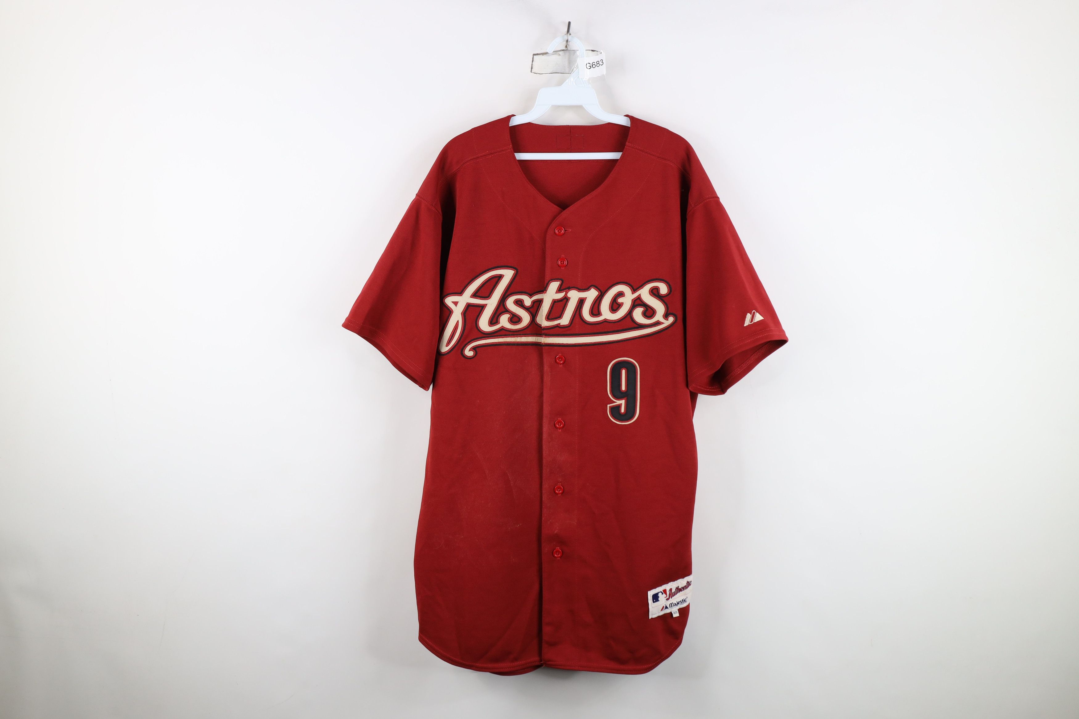 Majestic Vintage 90s Majestic Houston Astros Baseball Jersey USA Size US XXL / EU 58 / 5 - 1 Thumbnail