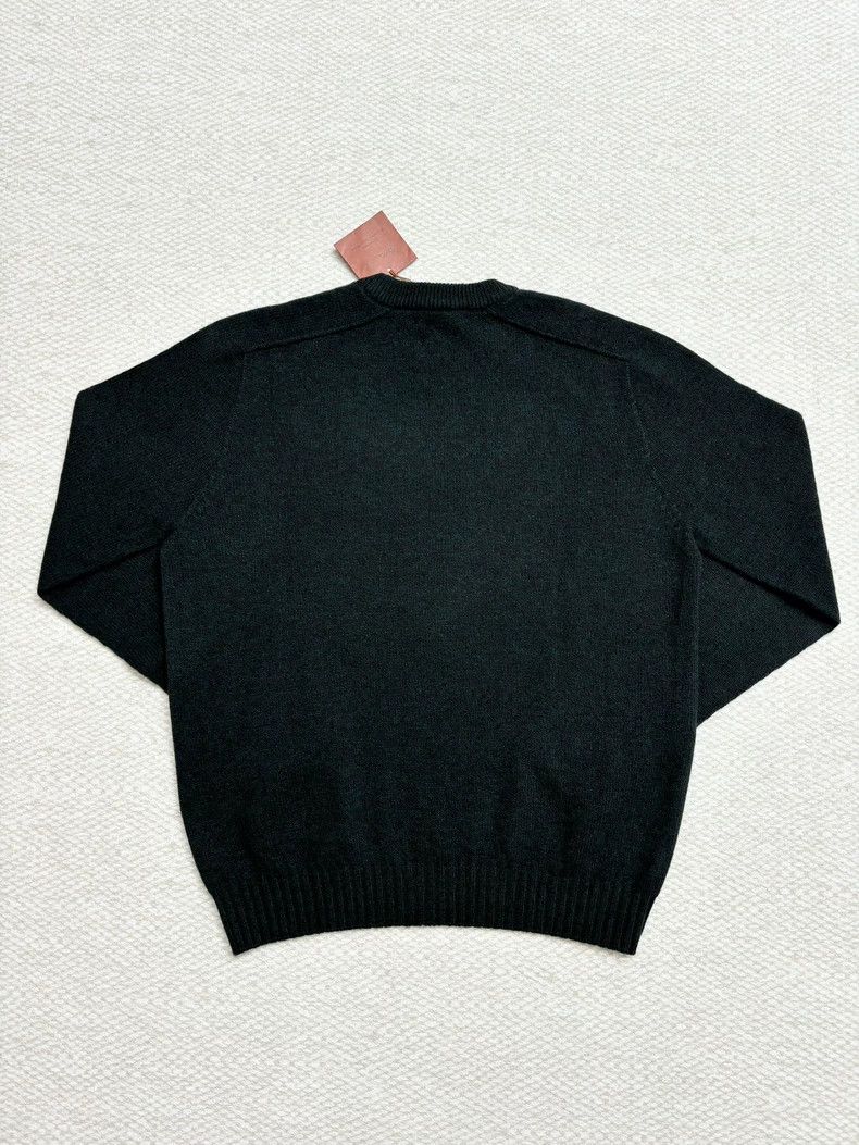 Loro Piana LORO PIANA Dark green patchwork sweater Size US M / EU 48-50 / 2 - 2 Thumbnail