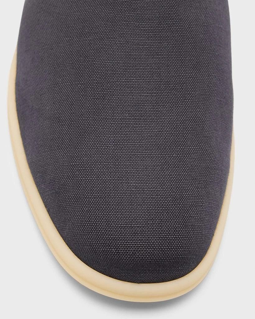 Loro Piana o1w1db10125 FAN2463 Venice Walk Loafers in Navy Blue Size US 12 / EU 45 - 5 Thumbnail