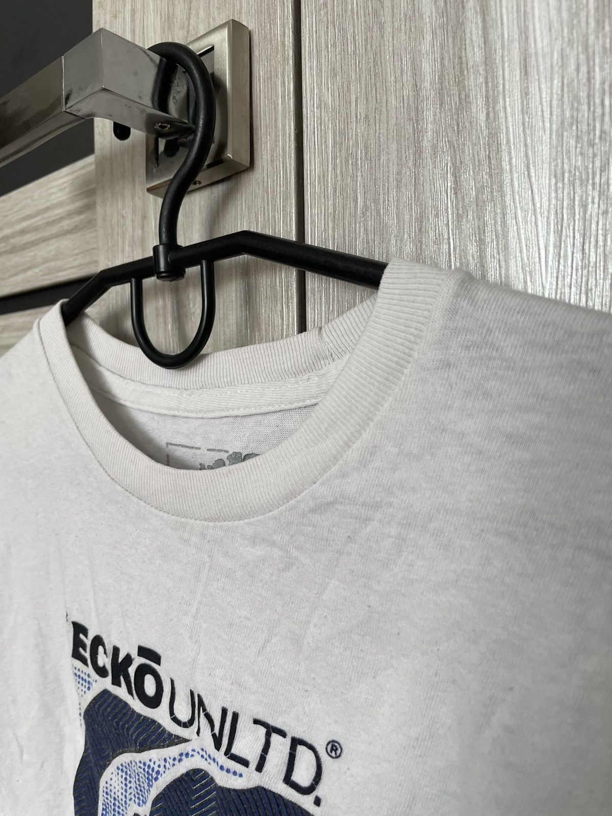 Ecko Unltd. Vintage Ecko Unltd Rap Tee Big Logo 90s Skate Y2K White M Size US M / EU 48-50 / 2 - 6 Thumbnail