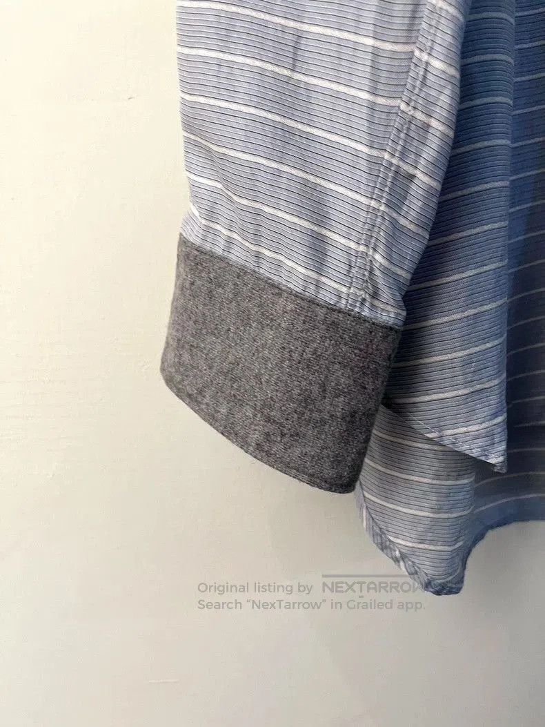 Comme des Garcons Comme des Garçons Striped Silk Shirt. Size US M / EU 48-50 / 2 - 5 Thumbnail