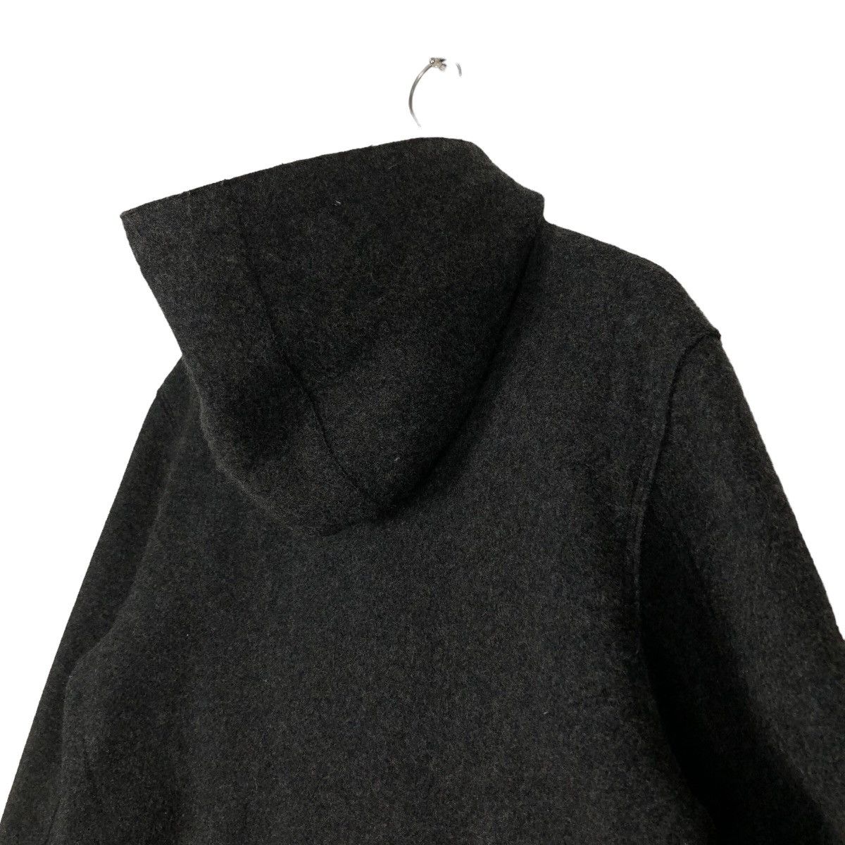 Issey Miyake 🔥Rich Black - Wool Hunting Jacket Double Layer Tete Homme Size US L / EU 52-54 / 3 - 8 Thumbnail