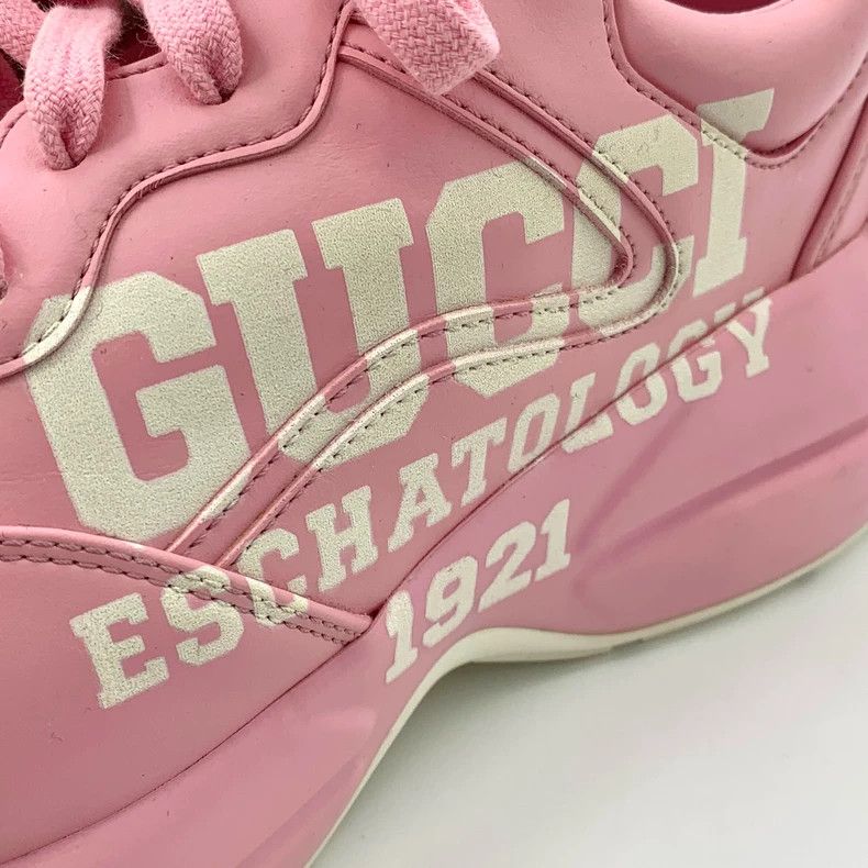 Gucci Gucci Pink thick-soled dad shoes casual shoes 2502-Nextarro Size US 7 / EU 40 - 6 Thumbnail