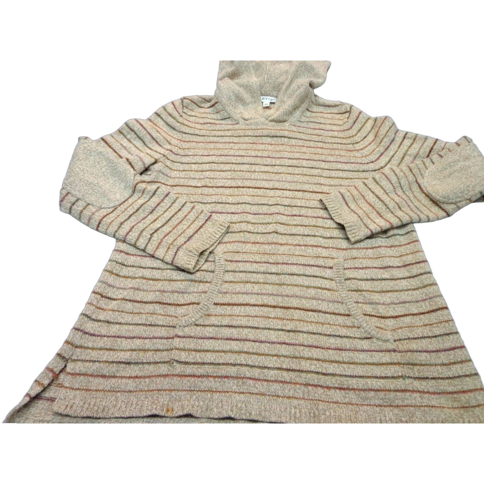 Orvis Orvis Hoodie Womens Sweater Brown Stripe Size Small FLAW, Pullover, Long Sleeve, Hooded, Regular, Women, Hoodie, Brown Striped, Vintage No, Size M? Size M / US 6-8 / IT 42-44 - 1 Thumbnail