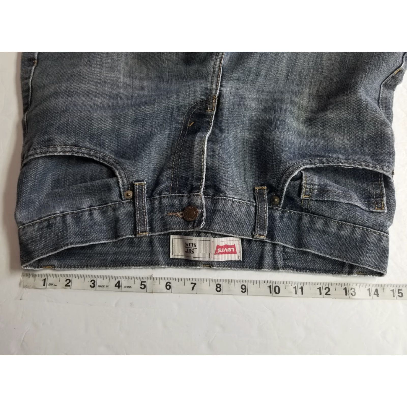 Levi's Levi's 511 Slim Jeans Men Size 28x28 Blue Denim Slim Regular 28in Inseam 28.5in Jeans 500 Series Mens Size US 28 / EU 44 - 3 Thumbnail