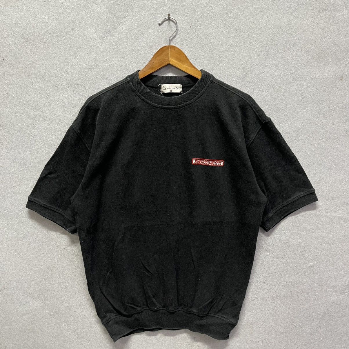 Japanese Brand Santa Fe Embroidered Short Sleeve Sweatshirt – Made in Japan Size US L / EU 52-54 / 3 - 3 Thumbnail