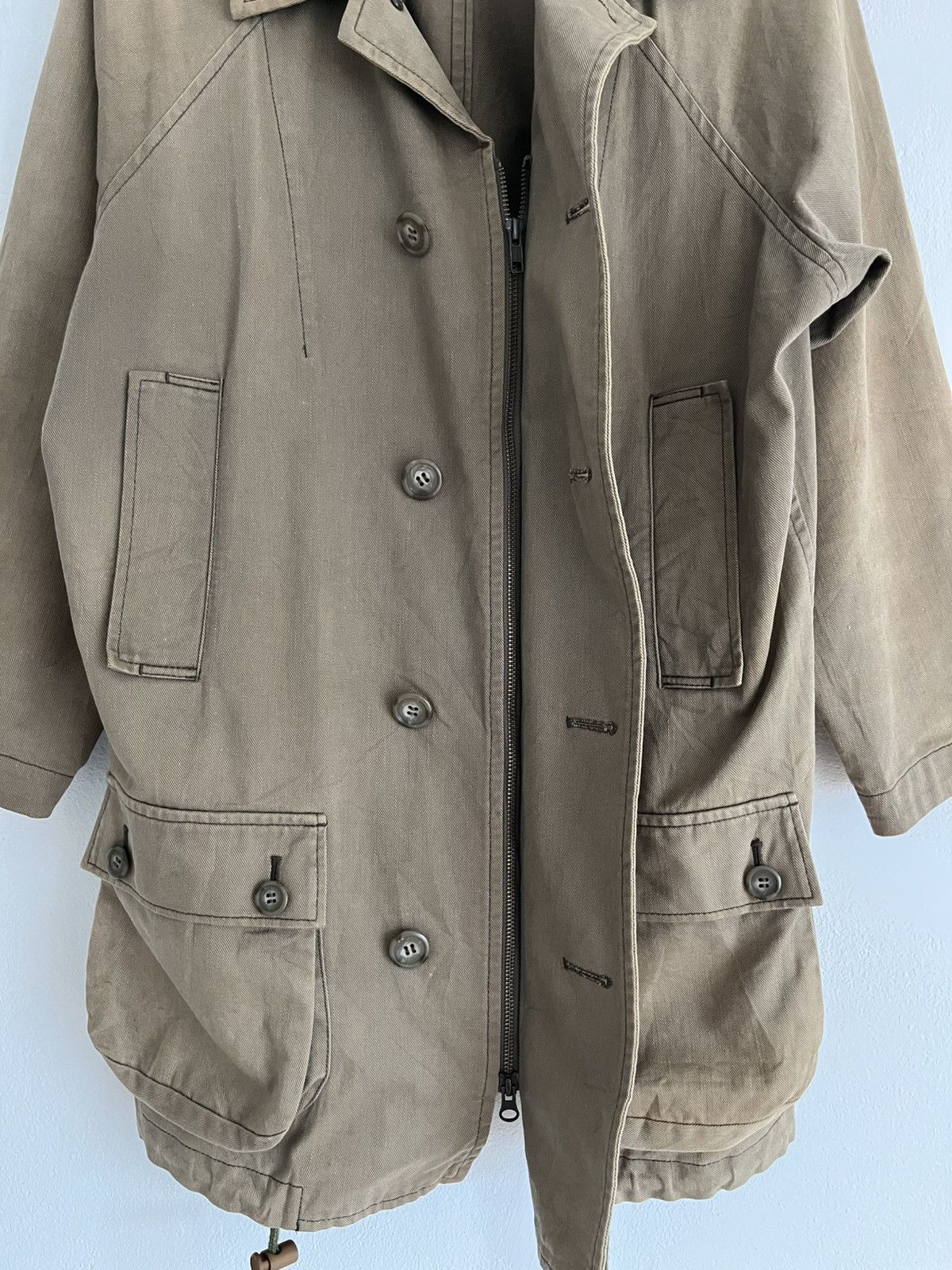 Yohji Yamamoto Y’s YOHJI YAMAMOTO Rare Design Parka Jacket Size US L / EU 52-54 / 3 - 3 Thumbnail