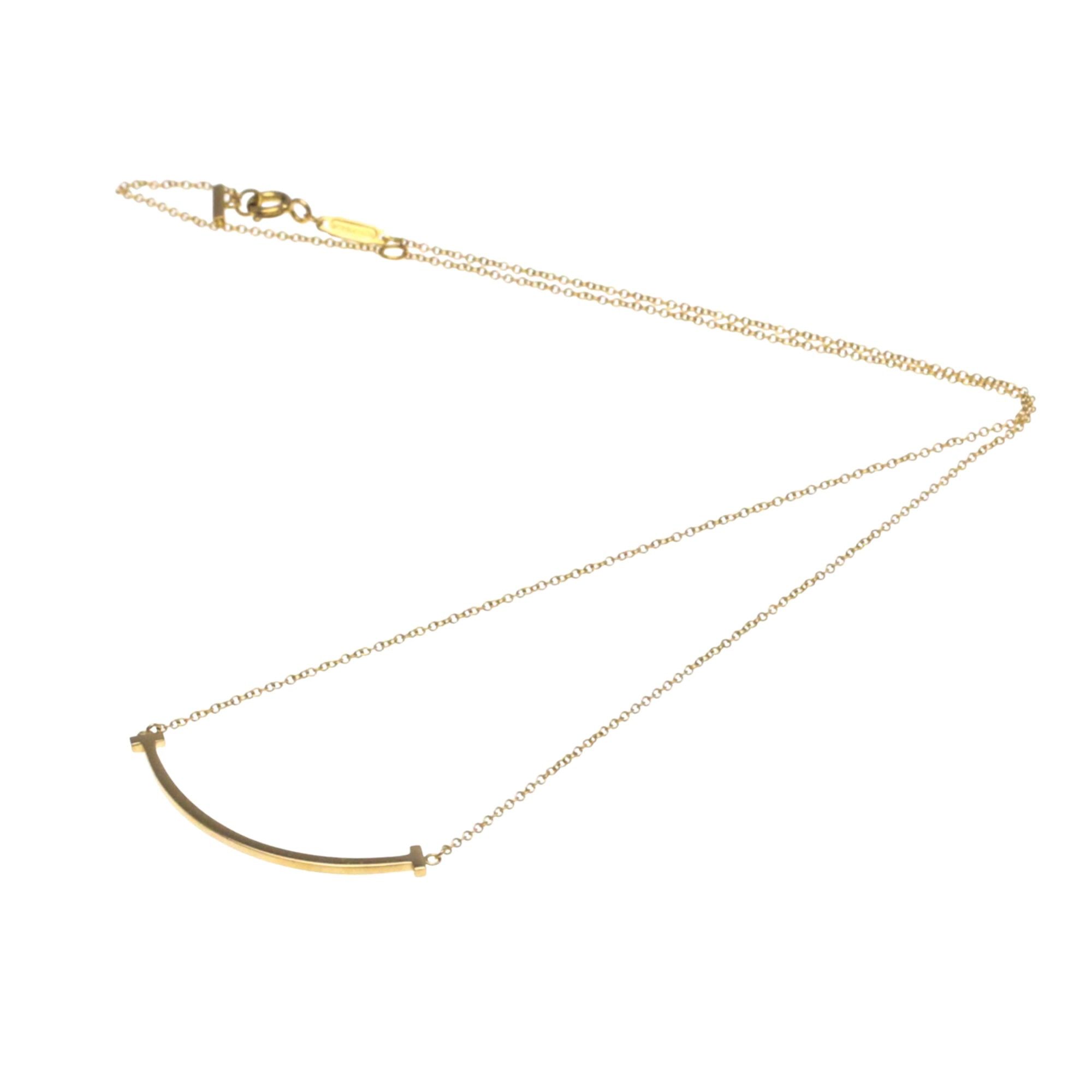 Tiffany & Co. Tiffany & Co T Smile necklace Size ONE SIZE - 1 Thumbnail
