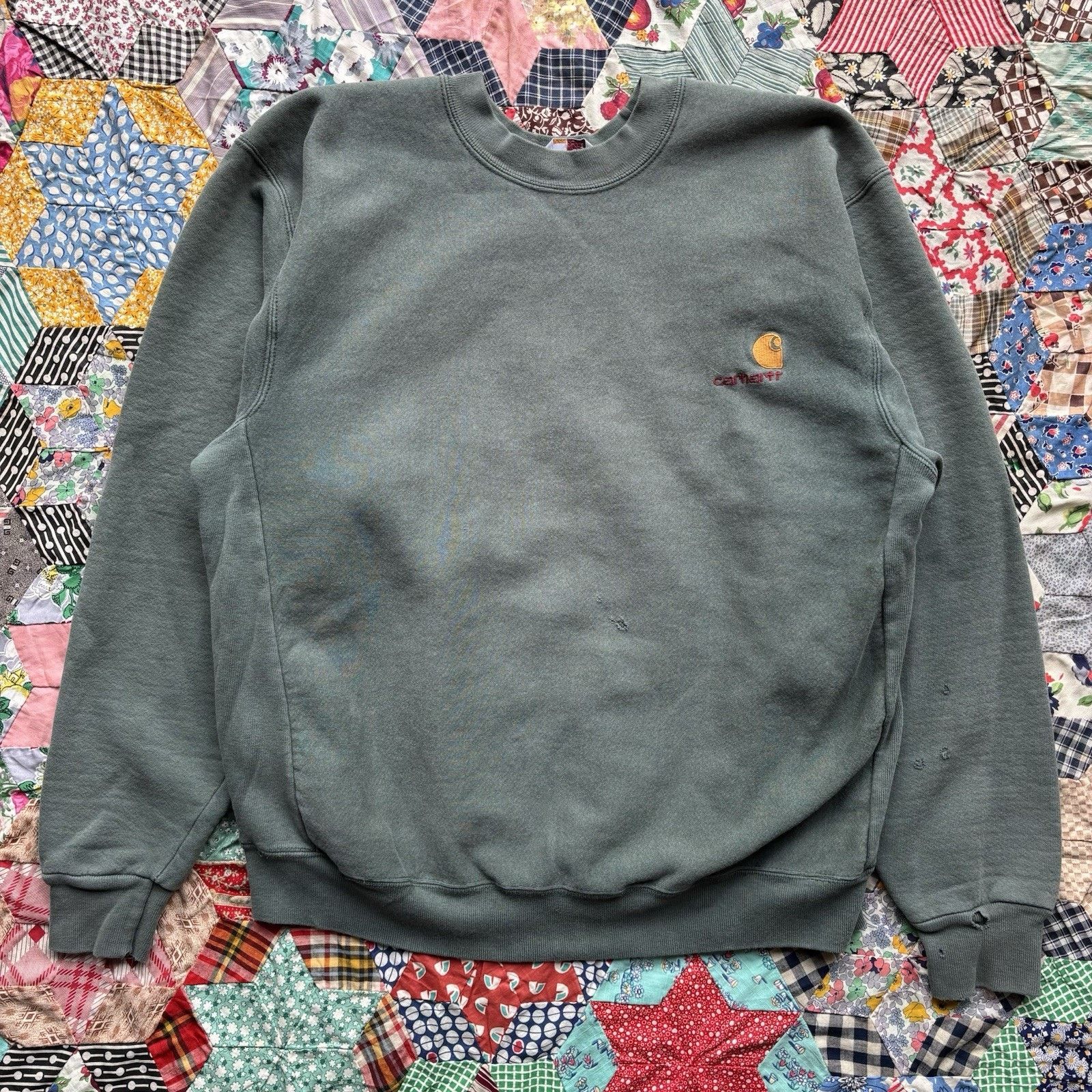 Carhartt Vintage 1980s Carhartt Rugged Terrain Crewneck Size US L / EU 52-54 / 3 - 1 Thumbnail