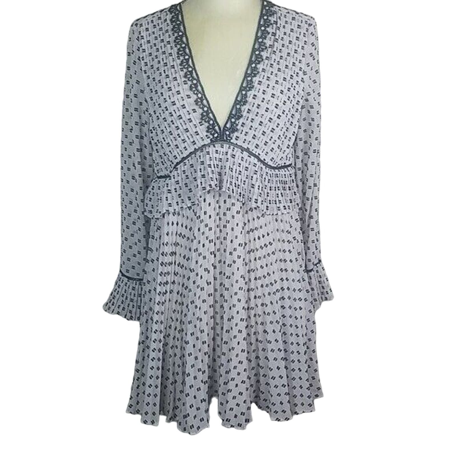 Anthropologie Chelsea & Violet Dress Women S Boho Peasant Ruffle Feminine Size S / US 4 / IT 40 - 1 Thumbnail