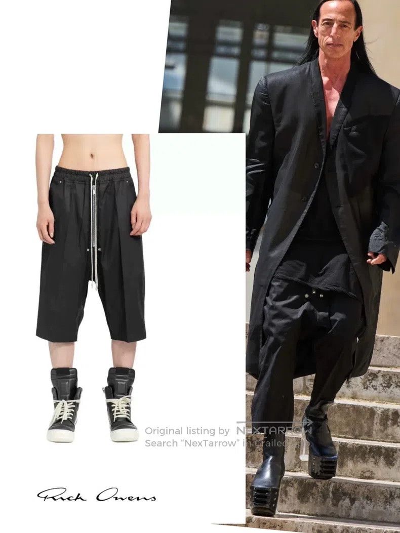 Rick Owens Rick Owens 23FW Show Designer Metal Zipper Straight Leg Pa Size US 38 / EU 54 - 9 Thumbnail