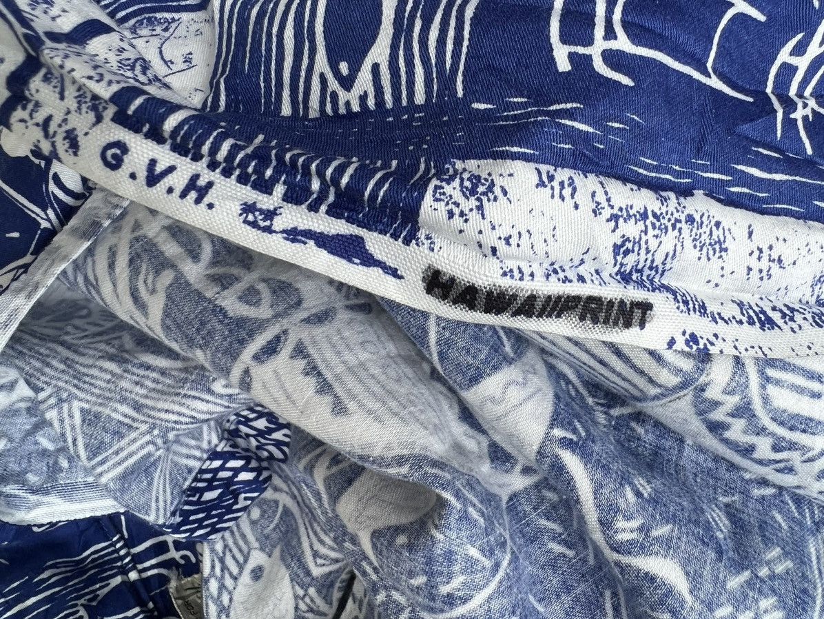 Diamond Head Vintage 60s Diamond Head Sportswear Blue Hawaiian Shirt Size US M / EU 48-50 / 2 - 21 Thumbnail
