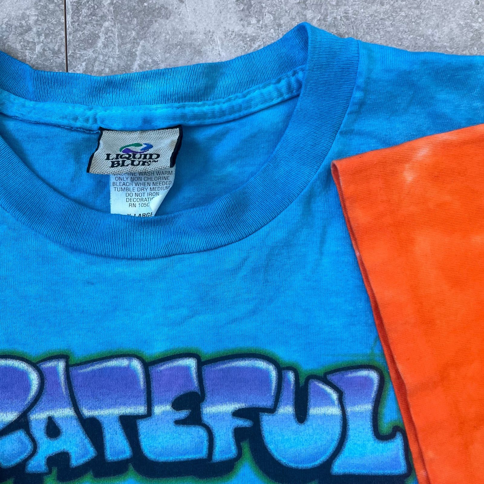 Liquid Blue Vintage Liquid Blue Grateful Dead Tie-Dye T-Shirt – Size XL Size US L / EU 52-54 / 3 - 3 Thumbnail