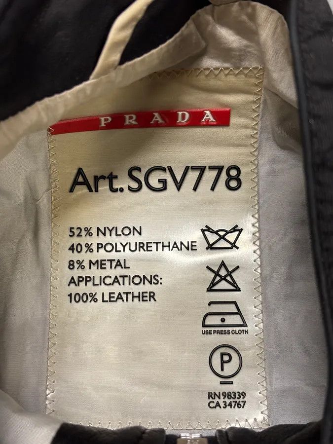 Prada 2000s Prada Black Minimalist Jacket Size US M / EU 48-50 / 2 - 10 Thumbnail